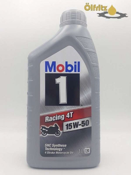 Mobil 1 Racing 4T 15W-50 Motorradöl 1l